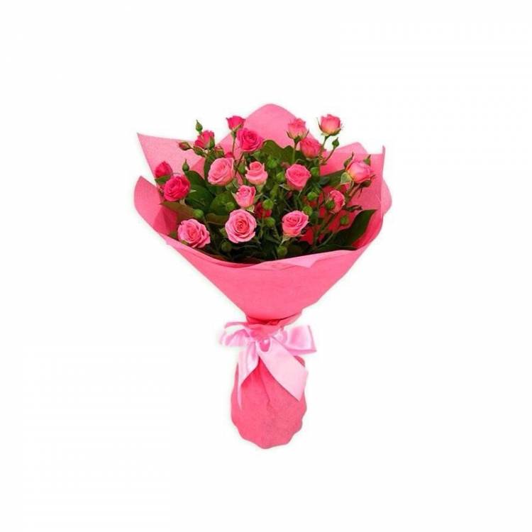 букет из 7 кустовых роз букет из 7 кустовых роз